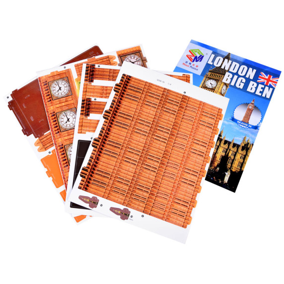 3D puzzle London Big Ben MAGIC PUZZLE - 30 darabos