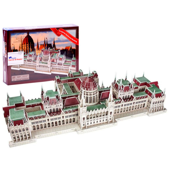 3D puzzle Magyar Országház CLEVER&HAPPY - 237 darabos