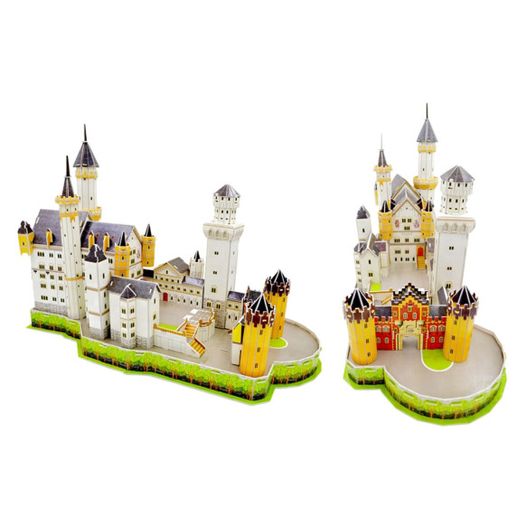 3D Puzzle Neuschwanstein zámok MAGIC PUZZLE 109 ks