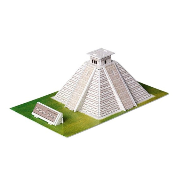 3D puzzle Chichén Itza Maja piramis MAGIC PUZZLE - 19 darabos