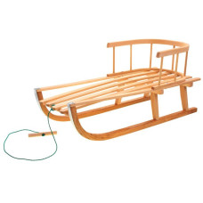 Fa szánkó háttámlával Inlea4Fun - 