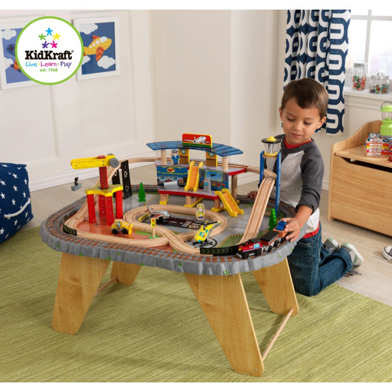 Kidkraft Játék Mini terepasztal járművekkel