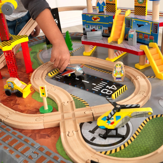 Kidkraft Játék Mini terepasztal járművekkel