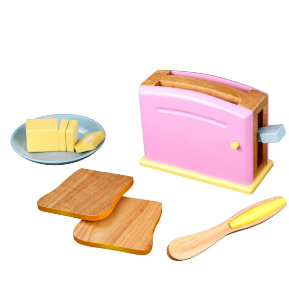 KidKraft  PASTEL TOASTER SET 63374 kenyérpirító