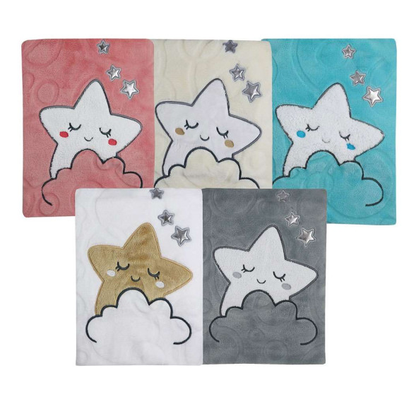 Pătură pentru copii - Koala Sleeping Star - roz