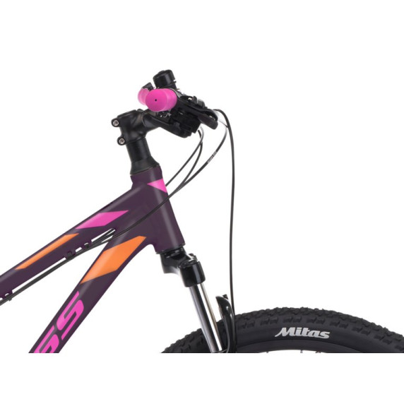 KROSS MTB WOMAN Női hegyi kerékpár LEA 3.0 19" M 2021 - matt lila / rózsaszín / narancssárga