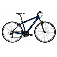 Pánsky bicykel Evado 3.0 19" M 2022 KROSS Cross - matný granátový/strieborný - 