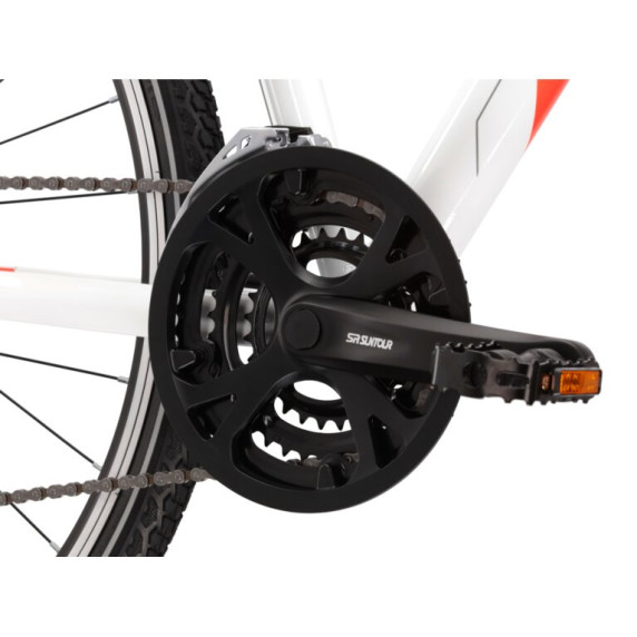 Bicicletă femei - KROSS Evado 3.0 17" DM 2022 - alb mat