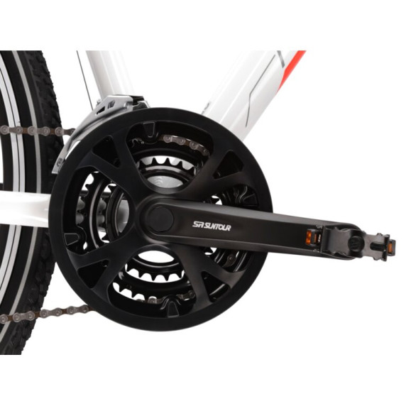 Bicicletă femei - KROSS Evado 3.0 17" DM 2022 - alb mat