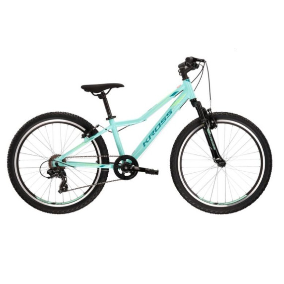 Bicicletă copii - KROSS JUNIOR Lea Jr 1.0 12" 2022 -  verde lucios