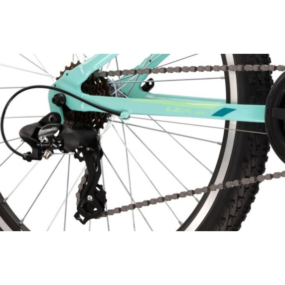 Bicicletă copii - KROSS JUNIOR Lea Jr 1.0 12" 2022 -  verde lucios
