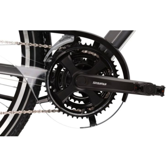 Pánsky bicykel Trans 2.0 21" L 2022 KROSS Trekking - lesklý grafitový/čierny