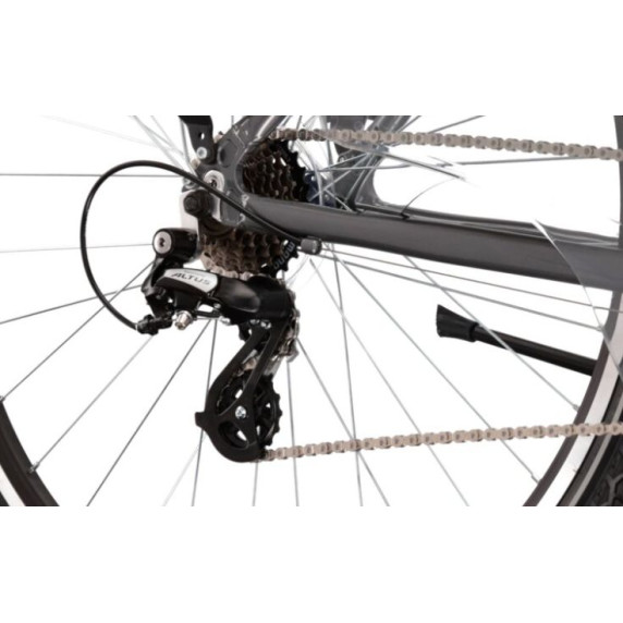 Pánsky bicykel Trans 2.0 21" L 2022 KROSS Trekking - lesklý grafitový/čierny
