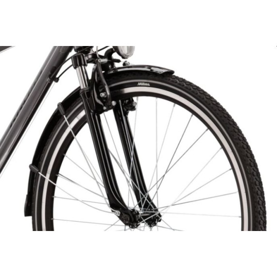 Pánsky bicykel Trans 2.0 21" L 2022 KROSS Trekking - lesklý grafitový/čierny