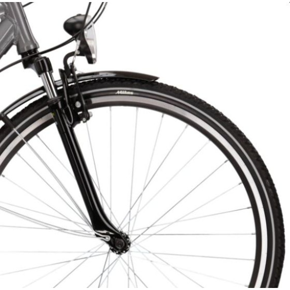 Pánsky bicykel Trans 2.0 21" L 2022 KROSS Trekking - lesklý grafitový/čierny