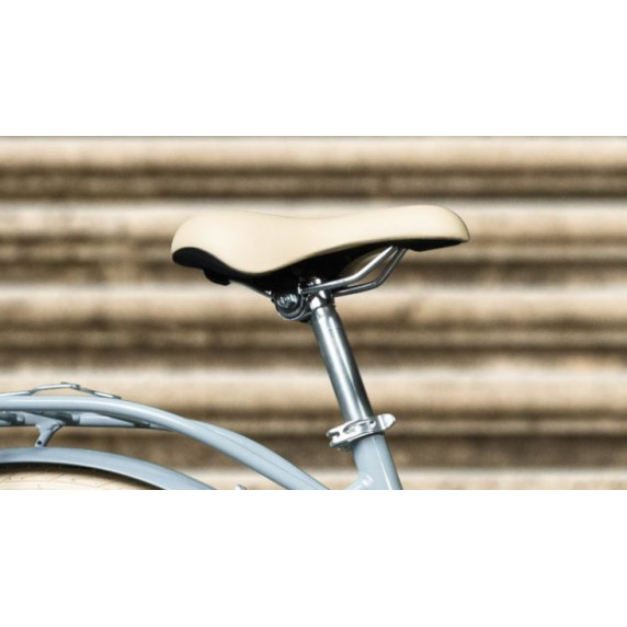 Dámsky mestský bicykel Lille 2 19" L 2022 LE GRAND Utility - lesklý sivý