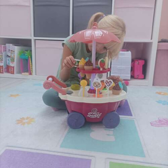 Vozík sladkostí, mini cukráreň KRUZZEL 22733