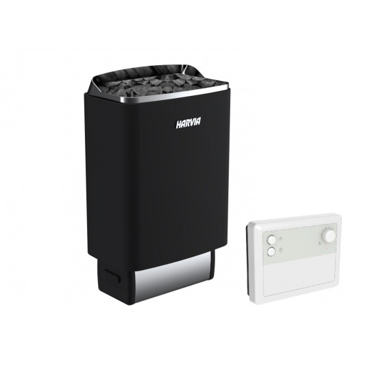 Szauna kályha külső digitális vezérlővel HARVIA 9 kW (M90E)