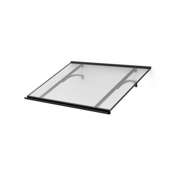 LANITPLAST bejárati tető MELES 160/85 - Antracit