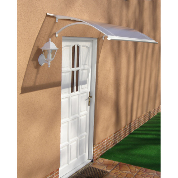 Copertină ușă 120/85 LANITPLAST LARUS - alb