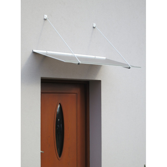 Copertină ușă 120/70 LANITPLAST SP1 - alb