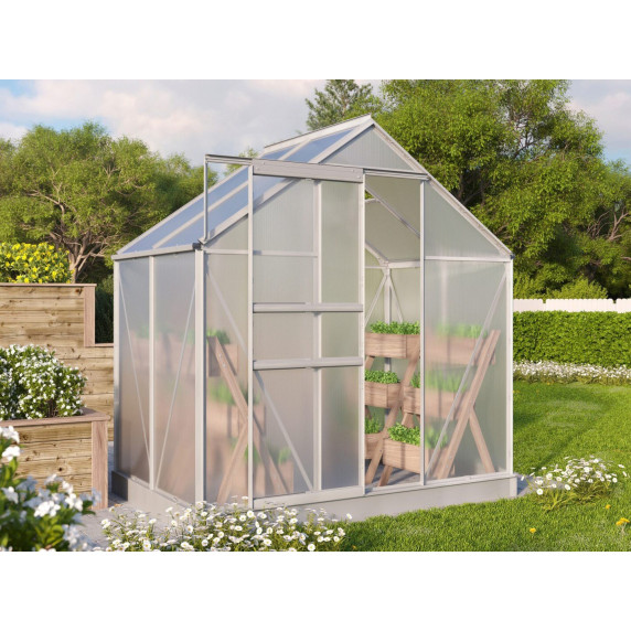Seră 2500 PC 4 mm Vitavia Target LanitGraden - argint