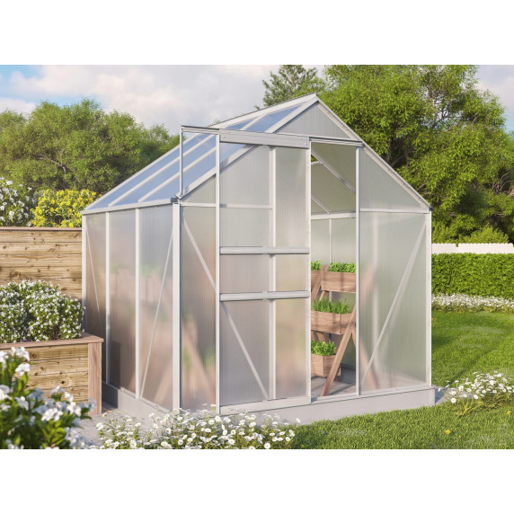 VITAVIA TARGET skleník 3800 PC 4 mm strieborný