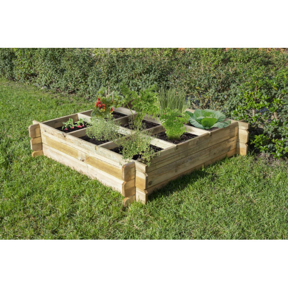 Cutie răsaduri din lemn Lanitplast Potting2 (S7273)
