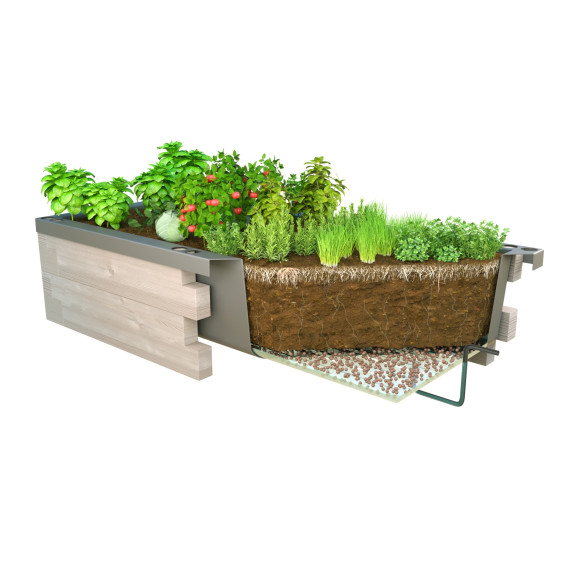 Magaságy két emelet JUWEL TIMBER BALCONY
