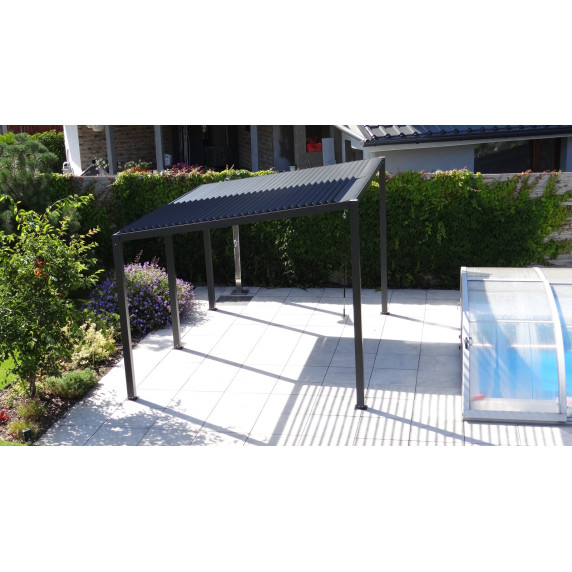 Alumínium pergola LANITPLAST SOLO BIOCLIMATIC 43