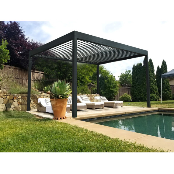 Hliníková pergola LANITPLAST SOLO BIOCLIMATIC 33