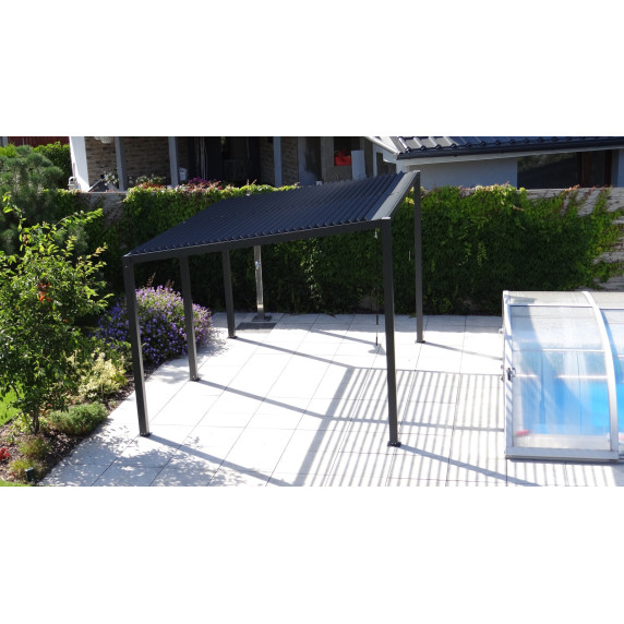 Alumínium pergola LANITPLAST SOLO BIOCLIMATIC 43