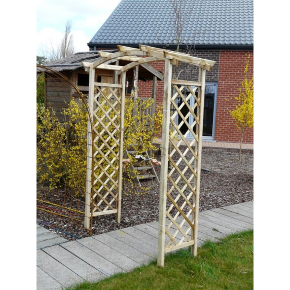 Kerti fa pergola, rózsafuttató 130x52x221 cm LANITPLAST S7011