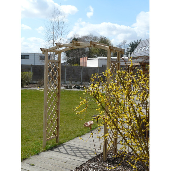 Kerti fa pergola, rózsafuttató 130x52x221 cm LANITPLAST S7011