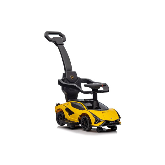 Lábbal hajtós gyermekjármű, bébitaxi Inlea4Fun Lamborghini QLS-996T - Sárga