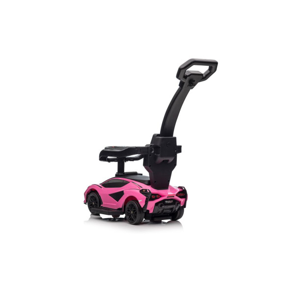 Mașină acționată cu picioarele -Lamborghini QLS-996T Pusher Ride-On Pink - roz
