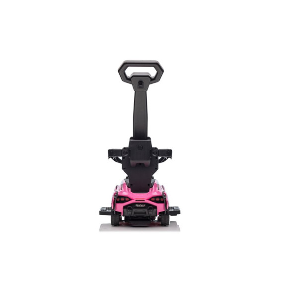 Mașină acționată cu picioarele -Lamborghini QLS-996T Pusher Ride-On Pink - roz