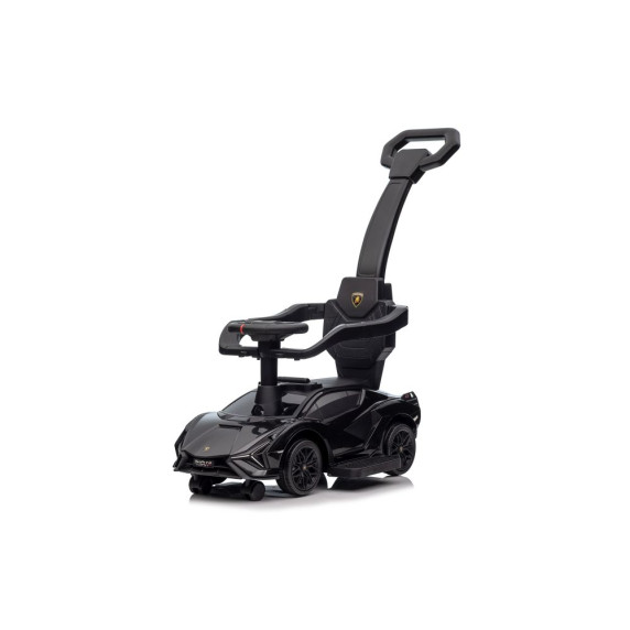 Mașină acționată cu picioarele -Rider cu Pusher Lamborghini QLS-996T - Negru