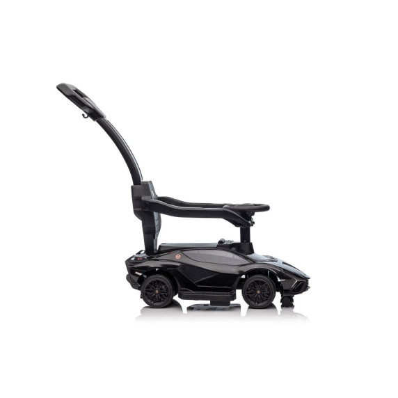 Mașină acționată cu picioarele -Rider cu Pusher Lamborghini QLS-996T - Negru