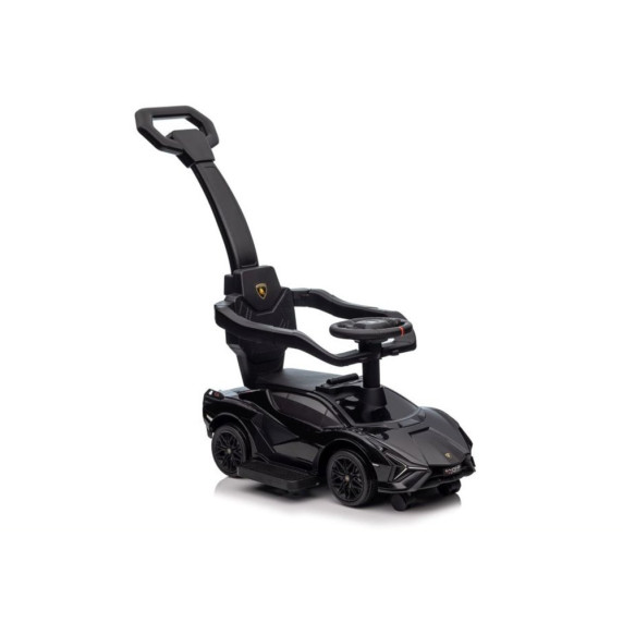 Mașină acționată cu picioarele -Rider cu Pusher Lamborghini QLS-996T - Negru
