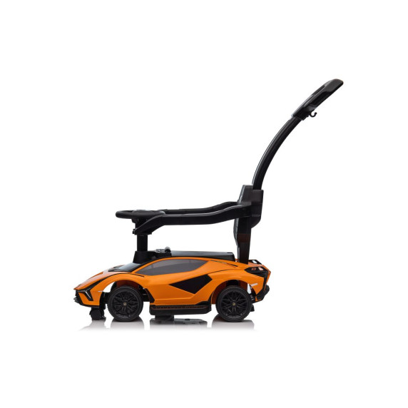Lábbal hajtós gyermekjármű, bébitaxi Inlea4Fun Lamborghini QLS-996T - Narancssárga