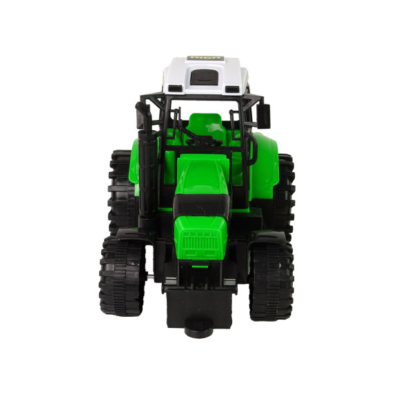 Játék traktor bálázó pótkocsival Inlea4Fun SUPER NEW STYLE