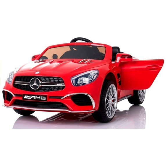 Elektromos kisautó Mercedes SL65 LCD - Piros