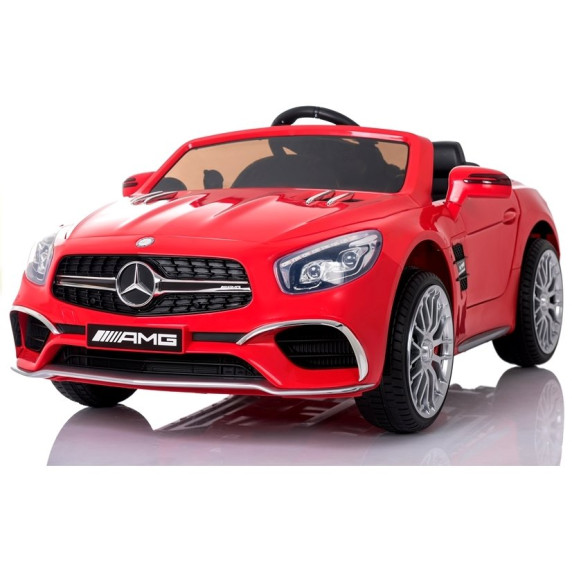 Elektromos kisautó Mercedes SL65 LCD - Piros
