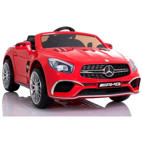 Elektromos kisautó Mercedes SL65 LCD - Piros