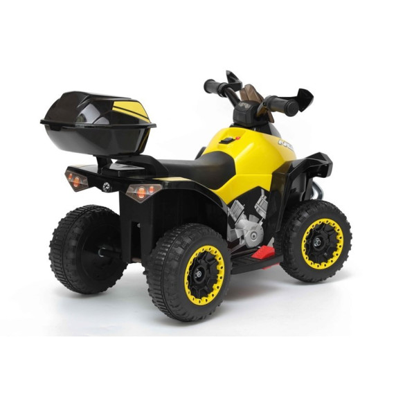 Elektromos négykerekű Inlea4Fun Quad Bike GTS1188-A Police - Sárga