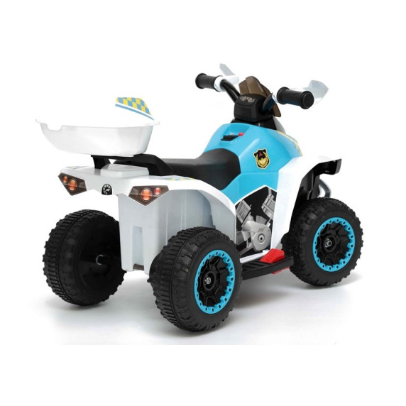 Quad Bike electric pentru copii - GTS1188-A - Police White