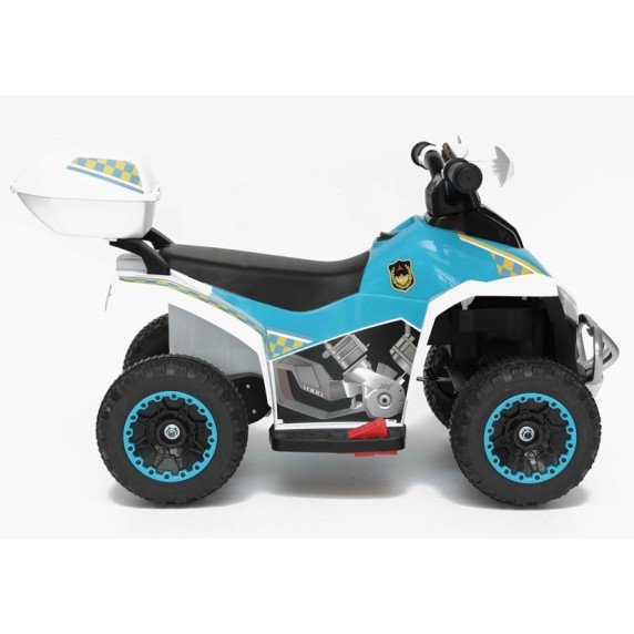 Quad Bike electric pentru copii - GTS1188-A - Police White