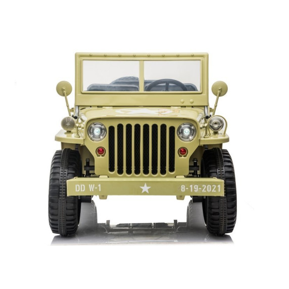 Elektromos kisautó JH101 - Khaki zöld