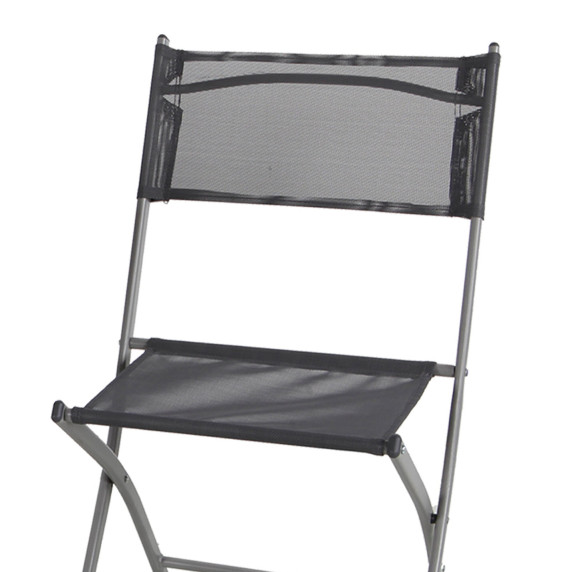 Scaun pliabil de grădină - Linder Exclusiv GM6000G-S - gri